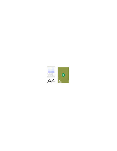 RECAMBIO  A4 ANTARTIK 80H. 90G/M2 5MM4 TAL.1B. MARCO VE.