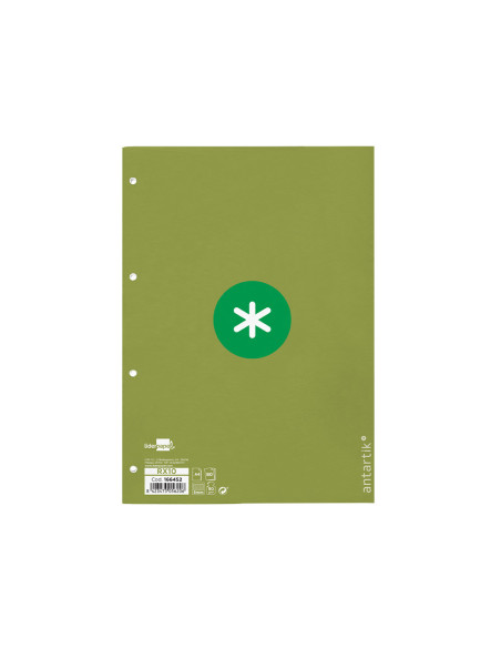 RECAMBIO  A4 ANTARTIK 80H. 90G/M2 5MM4 TAL.1B. MARCO VE.