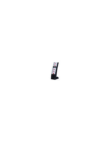 EXPOSITOR PAPERFLOW COURBO SLIM SUELO MOVIL DOBLE CARA 6 CASILLAS NG.