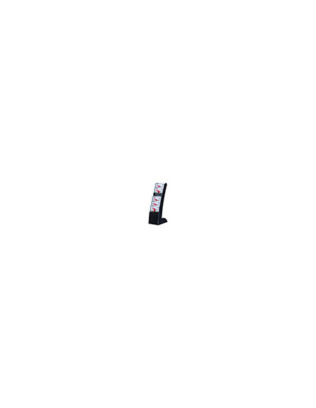 EXPOSITOR PAPERFLOW COURBO SLIM SUELO MOVIL DOBLE CARA 6 CASILLAS NG.