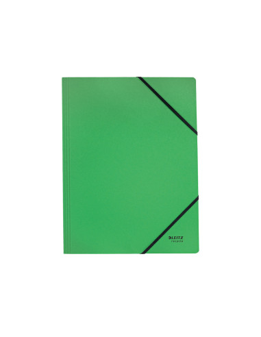 CARPETA LEITZ RECYCLE GOMAS A4 CARTON 100% VE.
