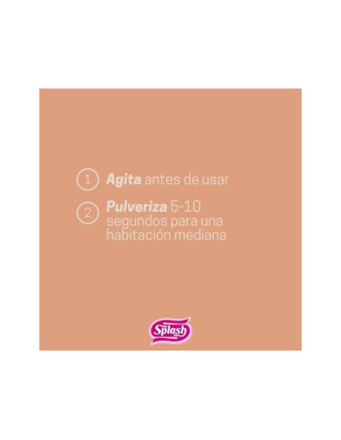 AMBIENTADOR SPRAY SPLASH AROMA VAINILLA BOTE 300 ML