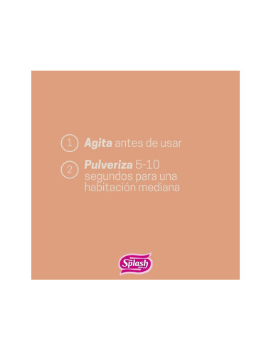 AMBIENTADOR SPRAY SPLASH AROMA FRUTOS RJ.S BOTE 300 ML