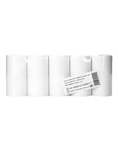 ROLLO SUMADORA TERMICO Q-CON.57MM ANCHO X 60MM SIN BISFENOL 70 G/M2