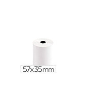 ROLLO SUMADORA TERMICO Q-CON.57MM ANC X 35MM TPV SIN BISFENOL 70 G/M2 2