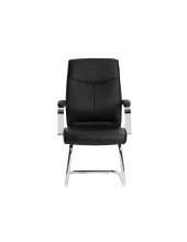 SILLA Q-CON. MODENA SIMIL PIEL B. MET.ALT MAX 1050X630X650 NG.