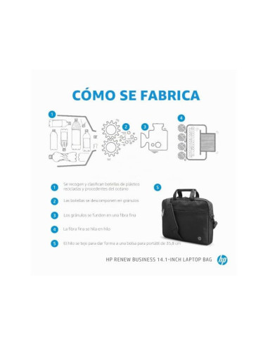 MALETIN PORTATIL HP RENEW BUSINESS 14,1\" NG.250X360X22MM