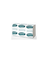 TOALLA SECAMANOS AMOOS INDUSTR 2 CAPAS 32G/M2 21X22 CM 20 PQ. 142 UD. 2
