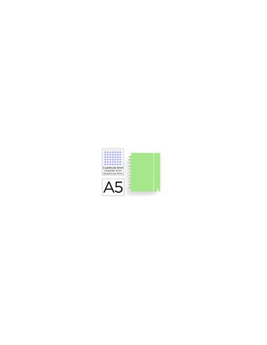 CUADERNO CARCHIVO INGENIOX FOAM A5 80H VE. PASTEL
