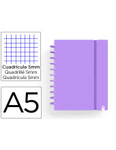 CUADERNO CARCHIVO INGENIOX FOAM A5 80H VIO.