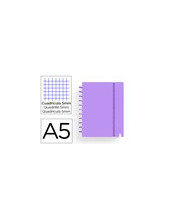 CUADERNO CARCHIVO INGENIOX FOAM A5 80H VIO. 2