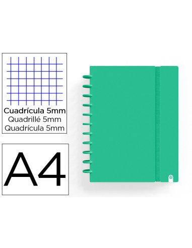 CUADERNO CARCHIVO INGENIOX FOAM A4 80H VE.