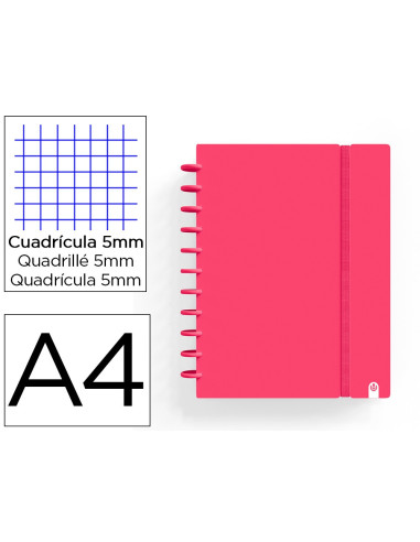CUADERNO CARCHIVO INGENIOX FOAM A4 80H RJ.