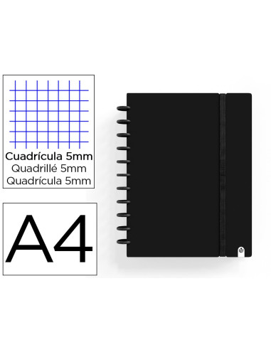 CUADERNO CARCHIVO INGENIOX FOAM A4 80H NG.
