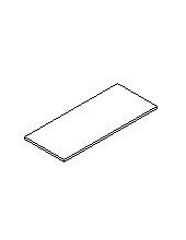 ESTANTE 19mm PARA ARMARIO 88,5x35