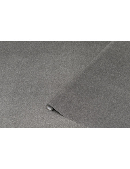 ROLLO ADH.D-C-FIX ANTRACITA METAL BRILLO ANCHO 45 CM LARGO 1,5MT.