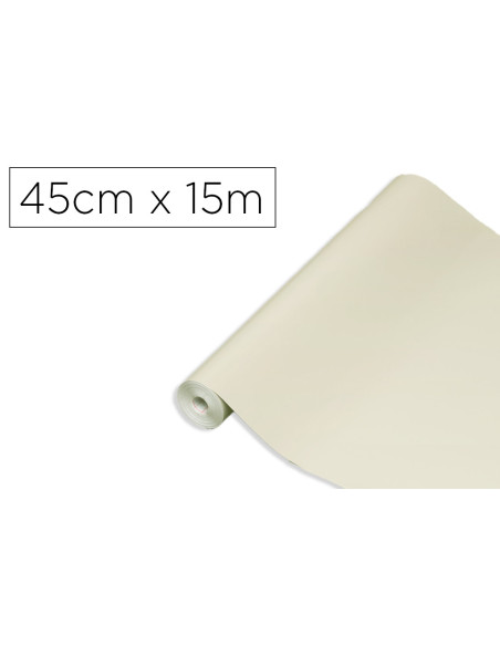 ROLLO ADH.D-C-FIX GRIS CLARO MATE ANCHO 45 CM LARGO 15MT.