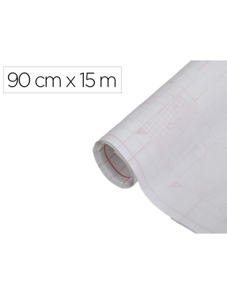 ROLLO ADH.D-C-FIX BL.MATE ANCHO 90 CM LARGO 15MT.