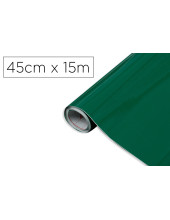 ROLLO ADH.D-C-FIX VE. ESMERALDA ANCHO 45 CM LARGO 15MT.