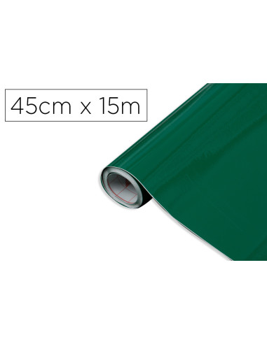 ROLLO ADH.D-C-FIX VE. ESMERALDA ANCHO 45 CM LARGO 15MT.