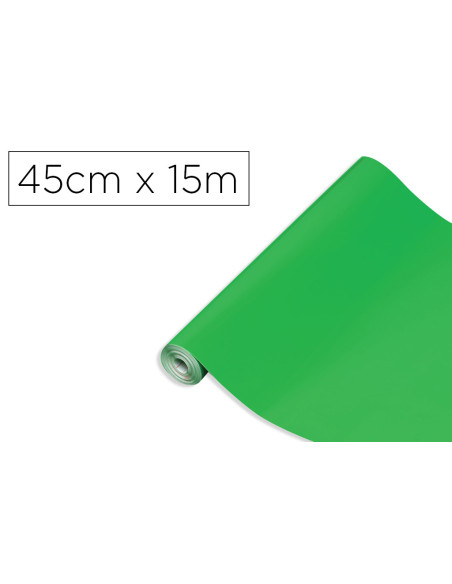 ROLLO ADH.D-C-FIX VE. ANCHO 45 CM LARGO 15MT.