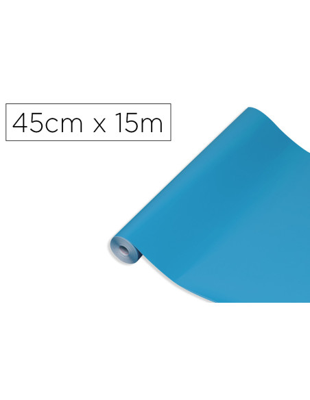 ROLLO ADH.D-C-FIX CIAN ANCHO 45 CM LARGO 15MT.