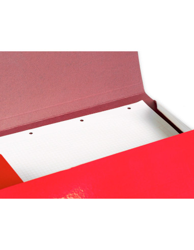 CARPETA  GOMAS 3 SOLAPAS CARTON PLAST.800GR.A3 SURT.