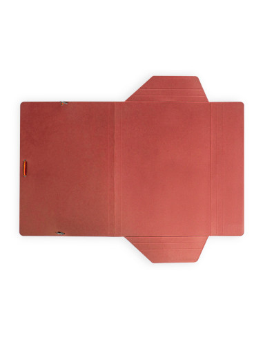 CARPETA  GOMAS 3 SOLAPAS CARTON PLAST.800GR.A3 SURT.