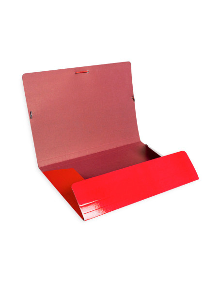 CARPETA  GOMAS 3 SOLAPAS CARTON PLAST.800GR.A3 SURT.