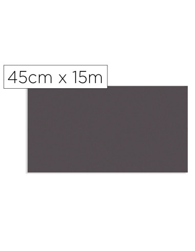 ROLLO ADH.D-C-FIX GRIS ANTRACITA MATE ANCHO 45 CM LARGO 15MT.