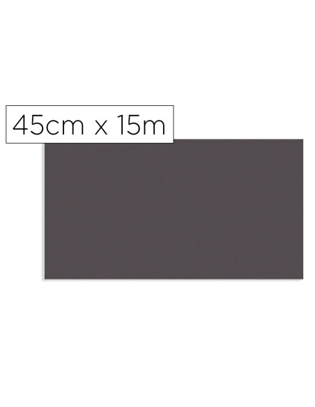 ROLLO ADH.D-C-FIX GRIS ANTRACITA MATE ANCHO 45 CM LARGO 15MT.