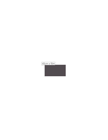 ROLLO ADH.D-C-FIX GRIS ANTRACITA MATE ANCHO 45 CM LARGO 15MT.