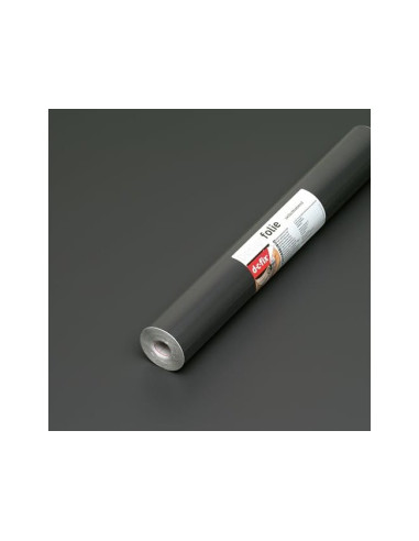 ROLLO ADH.D-C-FIX GRIS ANTRACITA MATE ANCHO 45 CM LARGO 15MT.