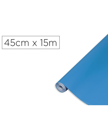 ROLLO ADH.D-C-FIX AZ. AIRE ANCHO 45 CM LARGO 15MT.