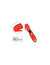 CUTER Q-CON.PLASTICO ANCHO SEGURIDAD EVITAR CORTES 18MM XD-G03 2