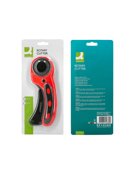 CUTER Q-CON.ROTATORIO 22X56X165MM CUCHILLA CIRCULAR 45MM XD-38