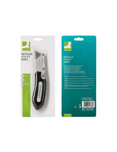 CUTER Q-CON.MET. PLEGABLE MANGO ANTIDESLIZA 19MM XD-925 CONCLIP