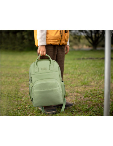 MOCHILA ANTARTIK GLOW BAGS ACOLCHADO PORT 15" VE. 25 L 440X150X310MM