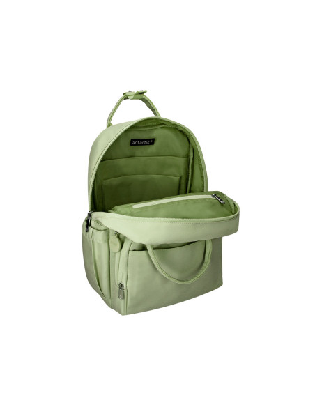MOCHILA ANTARTIK GLOW BAGS ACOLCHADO PORT 15" VE. 25 L 440X150X310MM