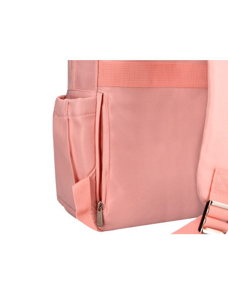 MOCHILA ANTARTIK GLOW BAGS ACOLCHADO PORT 15" ROSA 25 L 440X150X310MM