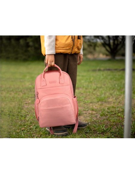 MOCHILA ANTARTIK GLOW BAGS ACOLCHADO PORT 15" ROSA 25 L 440X150X310MM
