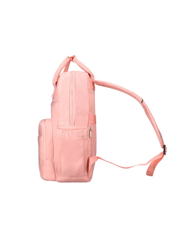 MOCHILA ANTARTIK GLOW BAGS ACOLCHADO PORT 15" ROSA 25 L 440X150X310MM