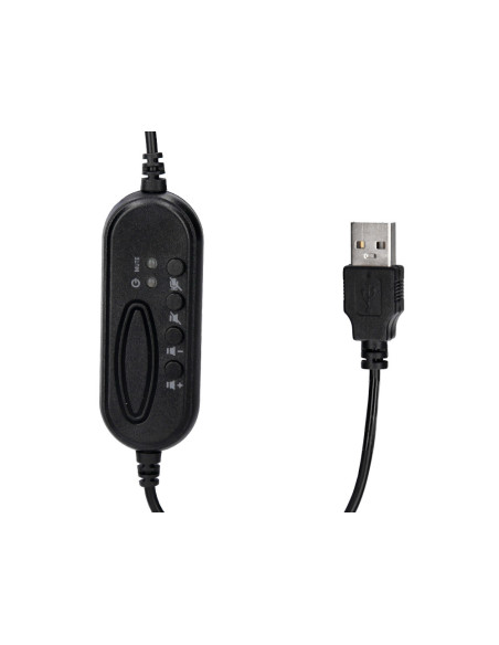 AURICULAR Q-CON.BIAURAL DIADEMA MICRO CONTROL VOLUMEN USB NG.