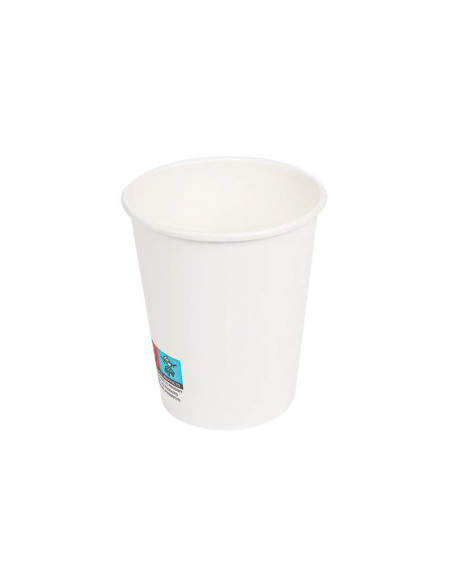 VASO PAPEL BL.BUNZL PEFC 190 ML APTO BEB FRIAS CALIENTES PQ.DE 50 UD.