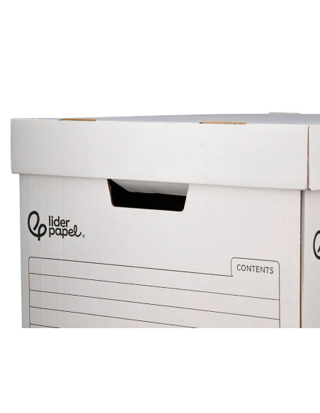 CAJON CONTENEDOR CARTON 3 CJ ARCH.DEF. FL. 4 ARCH A-Z 387X333X260MM
