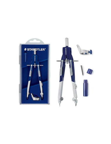 COMPAS STAEDTLER MICROMETRICO RUEDA CENTRAL ADAPTADOR TUBO MINAS