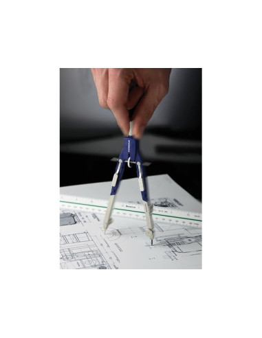 COMPAS STAEDTLER MICROMETRICO RUEDA CENTRAL ADAPTADOR TUBO MINAS