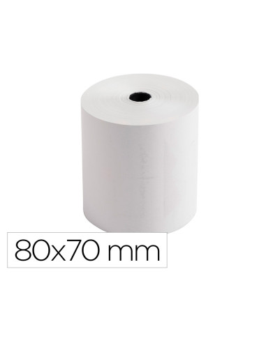 ROLLO SUMADORA EXACOMPTA TERMICO 80X80MM 48 G/M2 SIN BPA