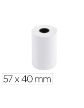 ROLLO SUMADORA EXACOMPTA TERMICO 57X40MM 55 G/M2 SIN BPA