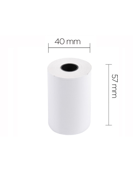 ROLLO SUMADORA EXACOMPTA TERMICO 57X40MM 55 G/M2 SIN BPA